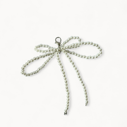 Pearl Bow Charms